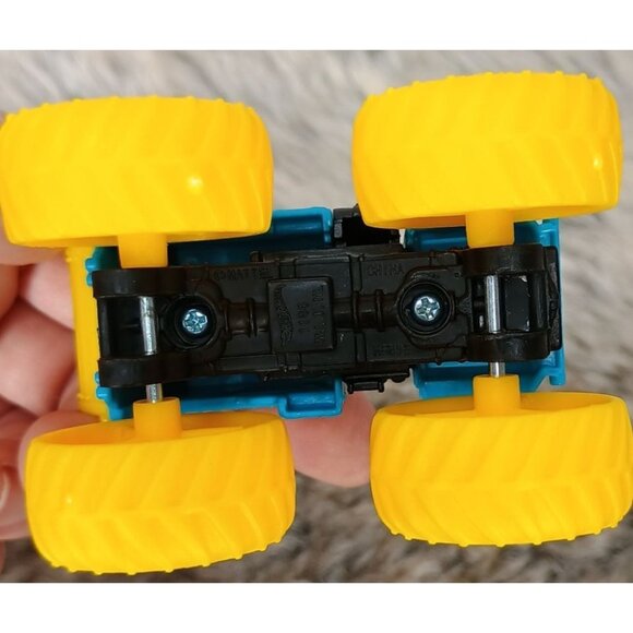Monster Truck Toy With Yellow‎ Tires & Blue Body For Kids - Picture 7 of 8
